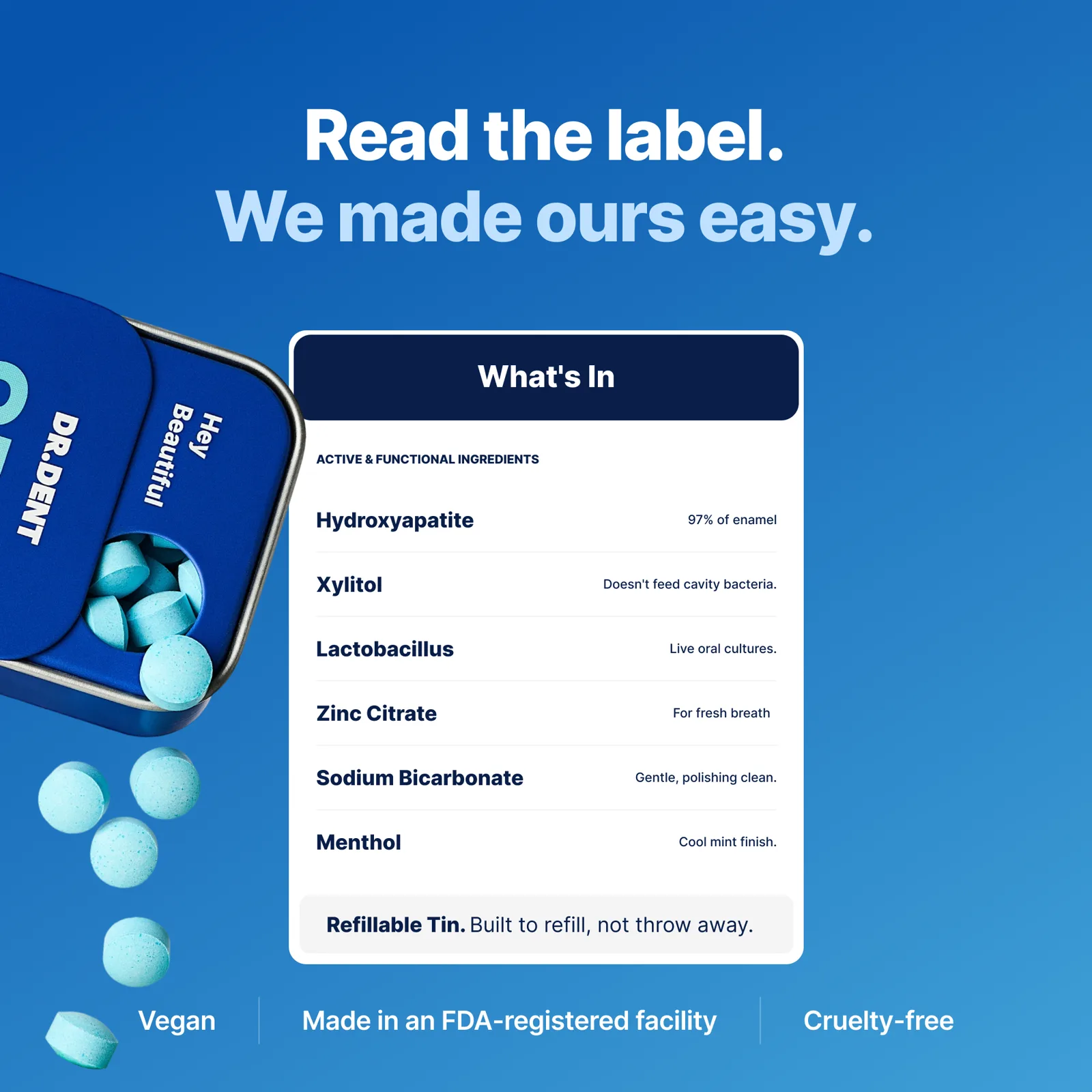 Toothpaste Tablets