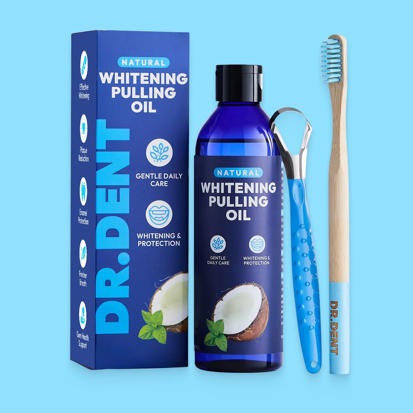 Whitening Coconut Pulling Oil